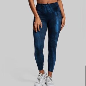 Born Primitive Eccentric High Rise Leggings Tie Dye Topaz